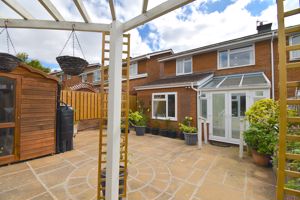 Rear elevation and garden- click for photo gallery